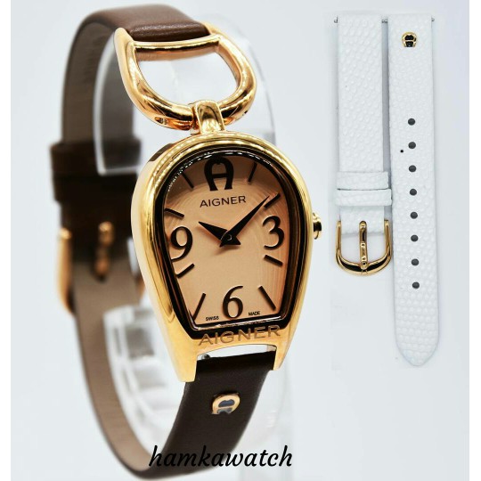 jam tangan / Watch_Id wanita aigner arte II original A24232B