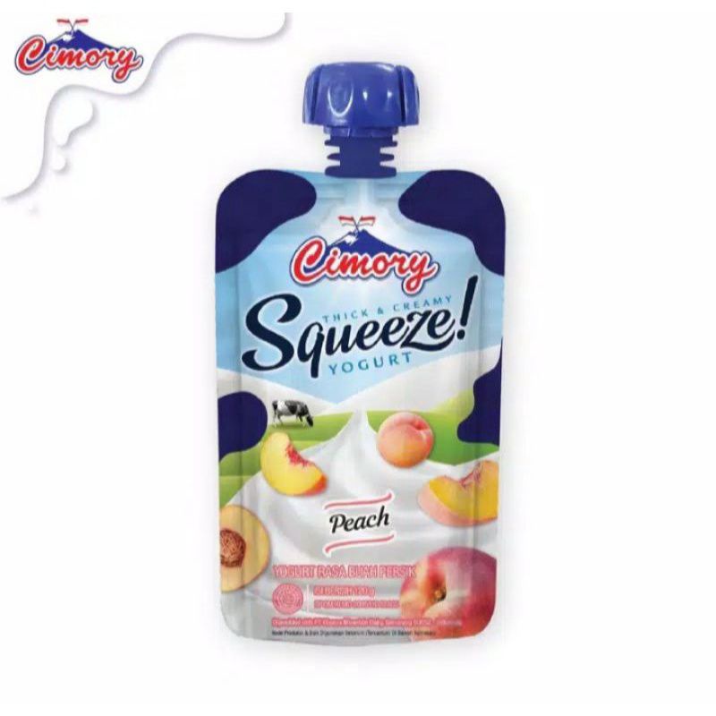 

Cimory Squeeze Peach