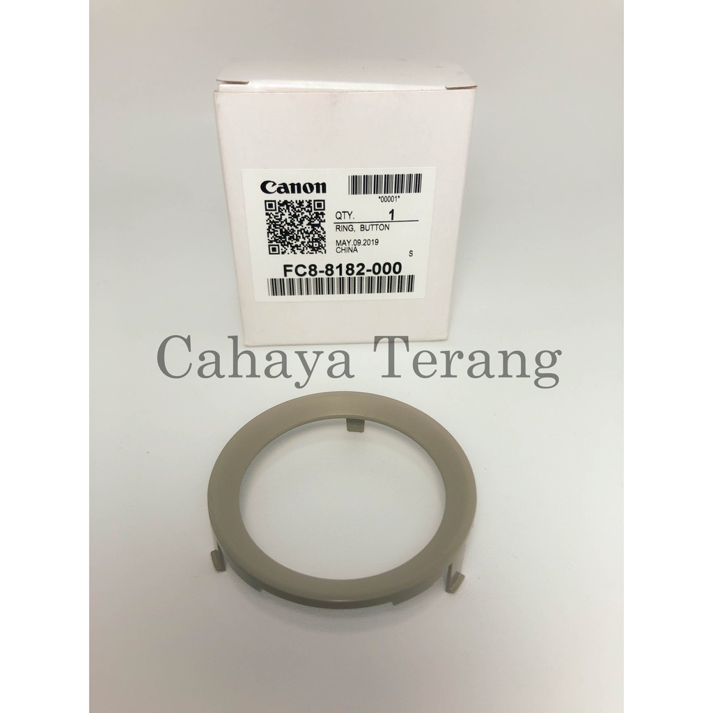 Ring Button Mesin Fotokopi Canon IRA 4045 4051 FC8-8182-000 Original