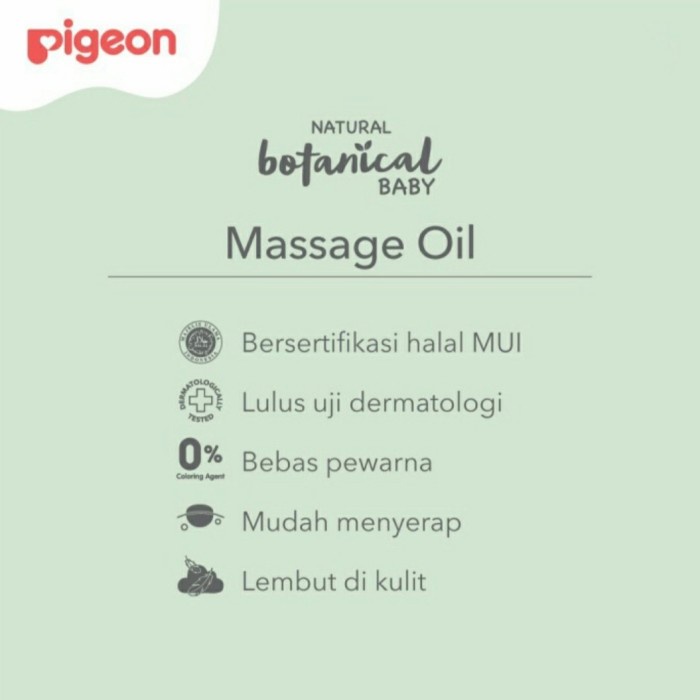 PIGEON Natural Botanical Series | Baby Wash | Shampoo | Gel Lotion | Baby Massage Oil