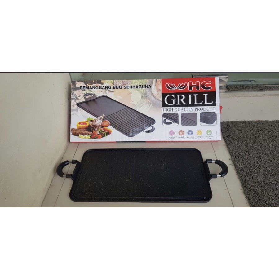 Multi GRILL PAN PREMIUM - Pemanggang Daging Serbaguna High Quality