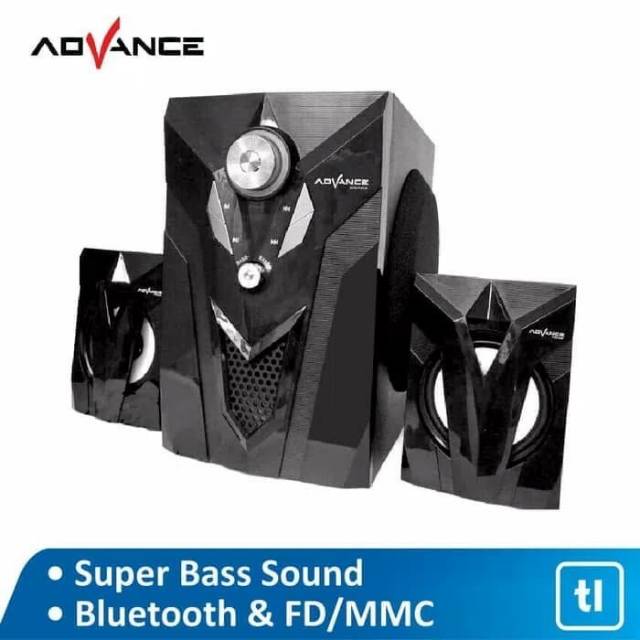 Speaker Bluetooth Aktif Advance M10BT Portable Subwoofer Bass Speaker with FM Radio MP3