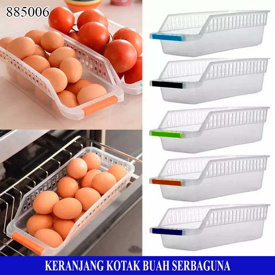 Keranjang Kulkas Organizer Buah Sayur Serbaguna