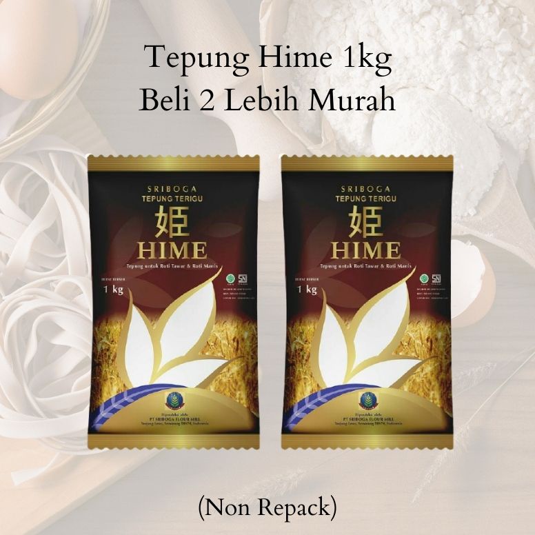 

Sriboga Tepung Terigu Protein Tinggi Hime 2x1kg