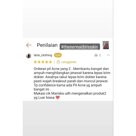 🇰🇷BPOM The Mermaid Bites Skin | Kapsul Pemutih Kulit(60 CAPSULES)