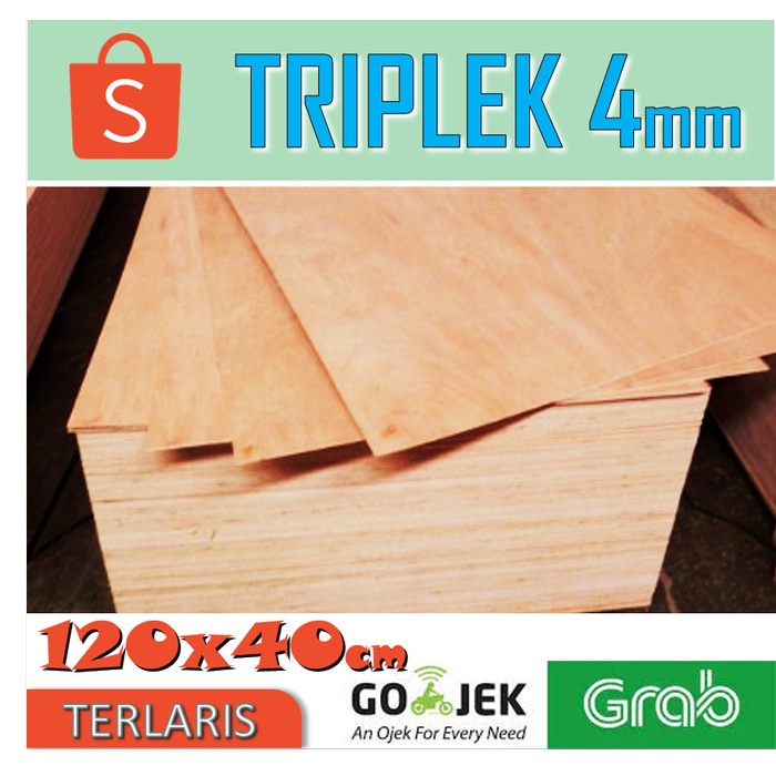 TRIPLEK 4mm 120x40 cm | TRIPLEK 4 mm 40x120cm | Triplek Grade A