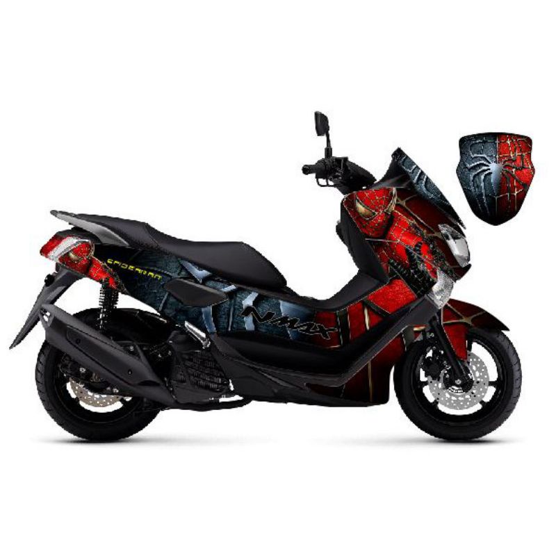 DECAL STIKER STICKER MOTOR NEW NMAX 2020 FULL BODY SPIDERMAN