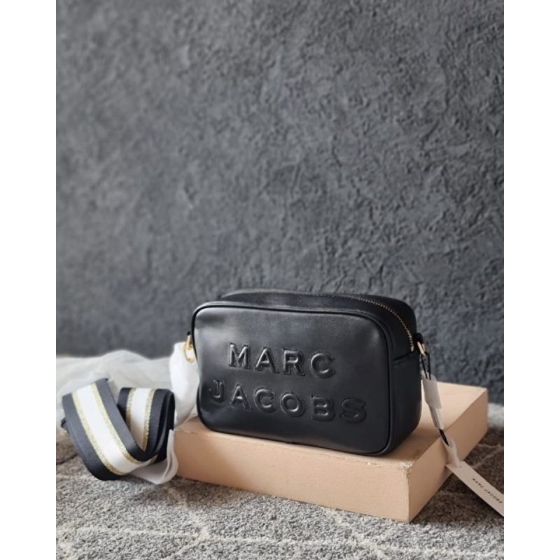 MJ flash logo camera bag