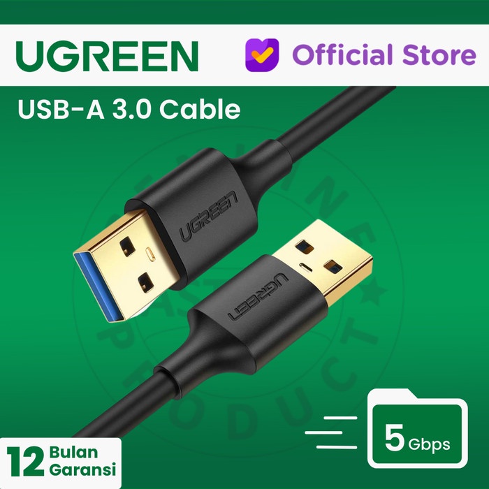 UGREEN Kabel USB 3.0 0.5m, 1m, 2m - US128