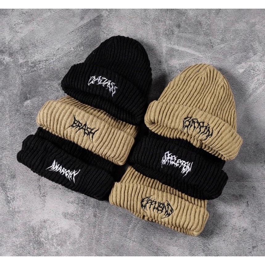 COD TOPI KUPLUK BEANIE HAT PRIA HITAM
