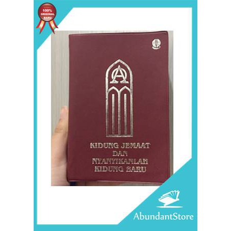 Buku Kidung Jemaat dan Nyanyikanlah Kidung Baru -KJ & NKB Gabungan Ukuran BESAR
