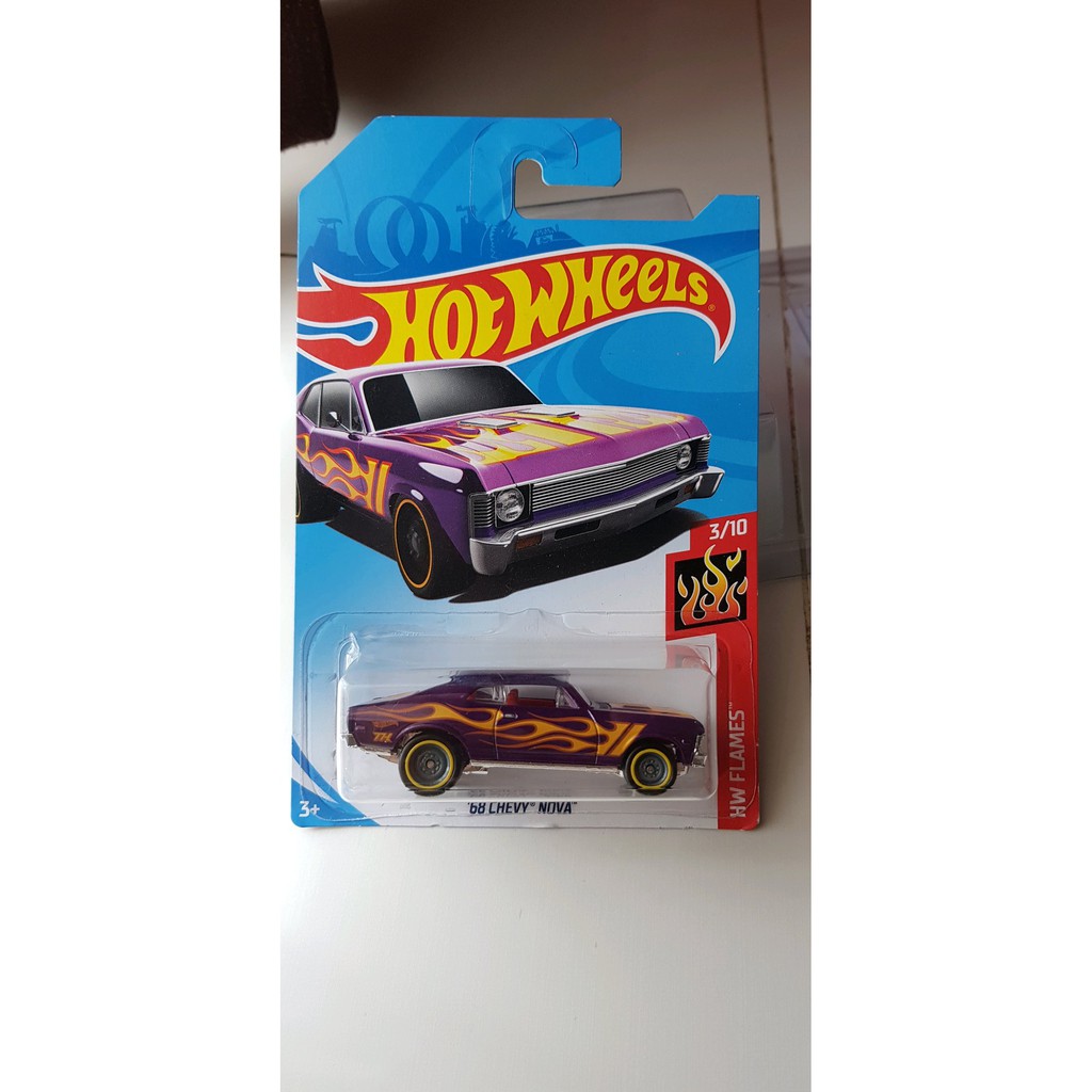 hot wheels 68 chevy nova treasure hunt