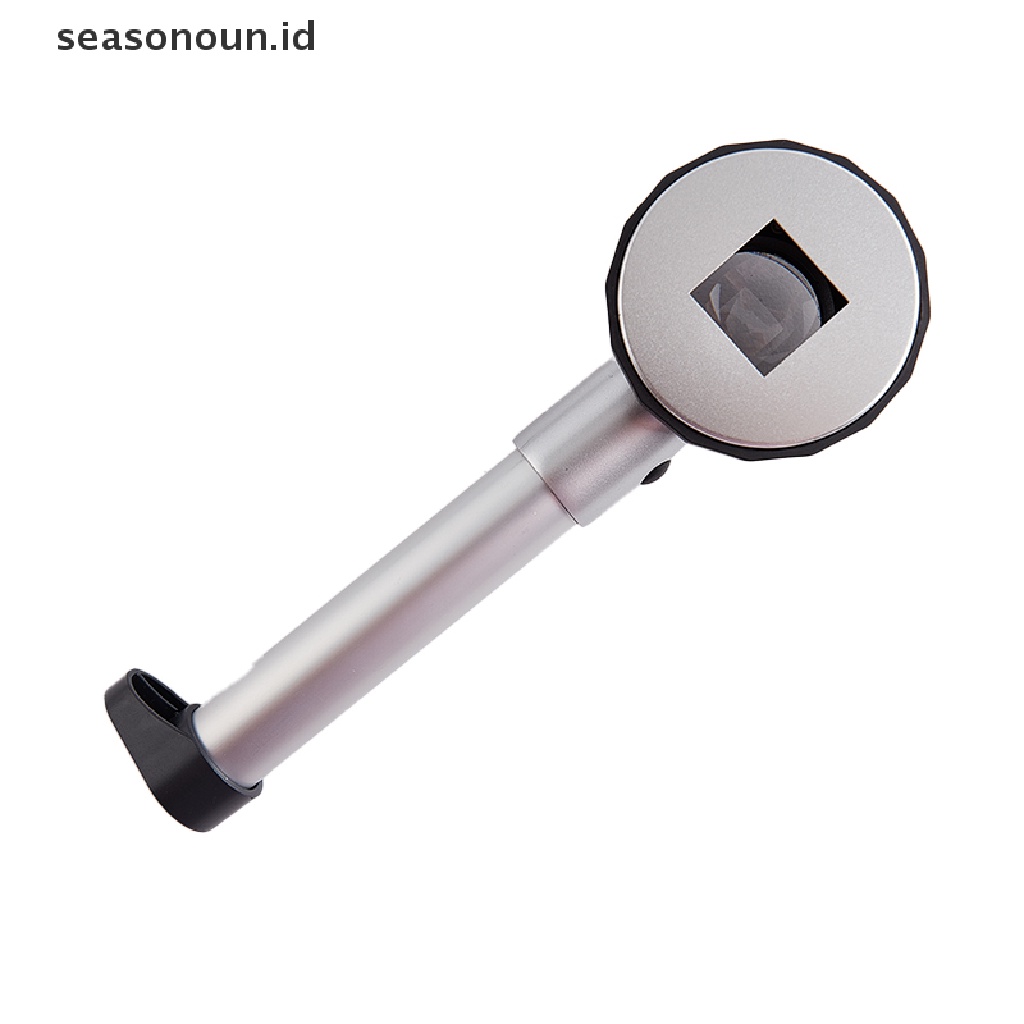 (seasonoun) Kaca Pembesar 10X Dengan Skala Pengukur + Lampu Led