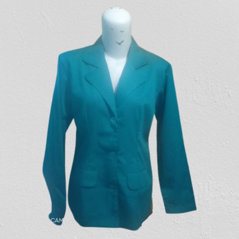 Jas PKK Hijau Tosca dan Biru Tosca