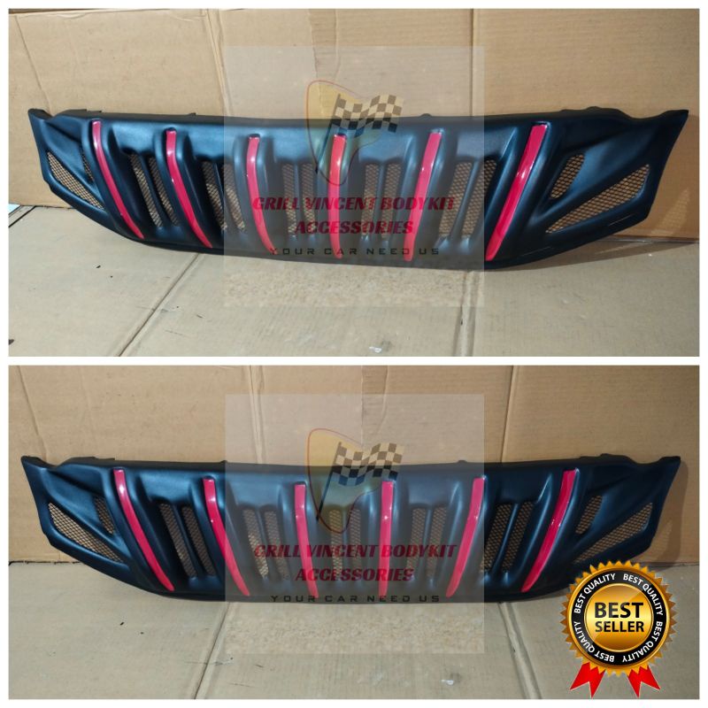 Gril Apolo New ertiga 2015 2016 2017 facelift model Apollo Prado lis merah Grill