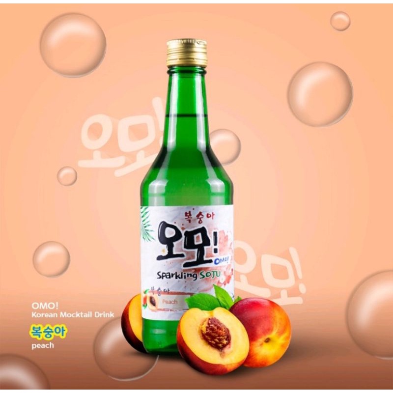 

Omo!Korean Mocktail Rasa Peach NonAlkohol