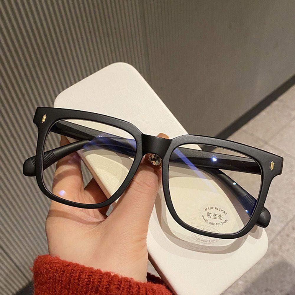 Mxbeauty Blocking Glasses Transparan Fashion Wanita Pria Padi Kuku Eyeglasses Optical Glasses