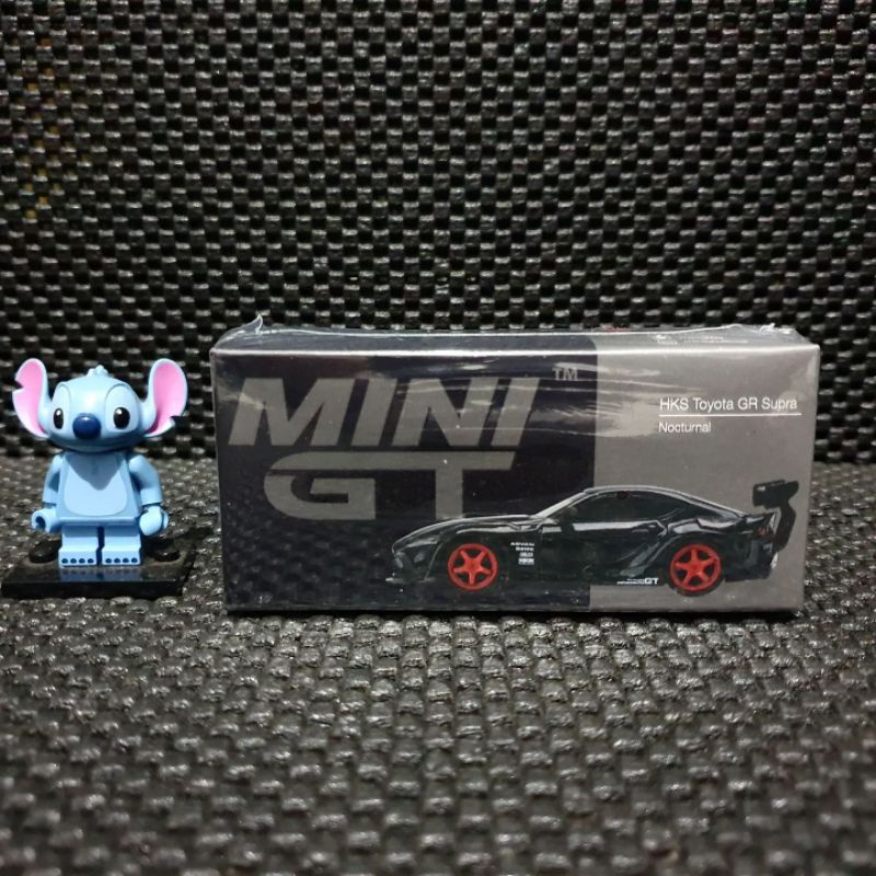 Mini gt minigt HKS Toyota GR Supra Nocturnal Black Hitam