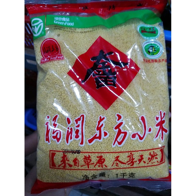 

Millet cereal fu run dong fang xiao mi 福润东方小米