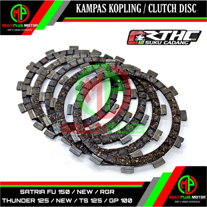 Kampas kopling Plat kopling suzuki THUNDER,THUNDER 125,THUNDER NEW,RGR