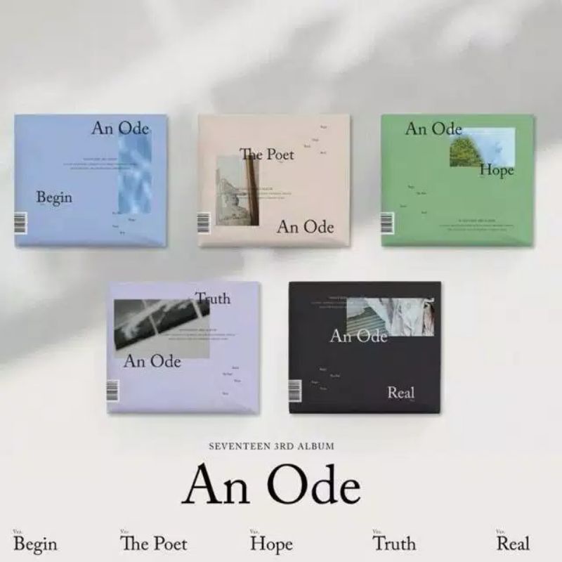 (READY) ALBUM SEVENTEEN AN ODE UNSEALED OFFICIAL