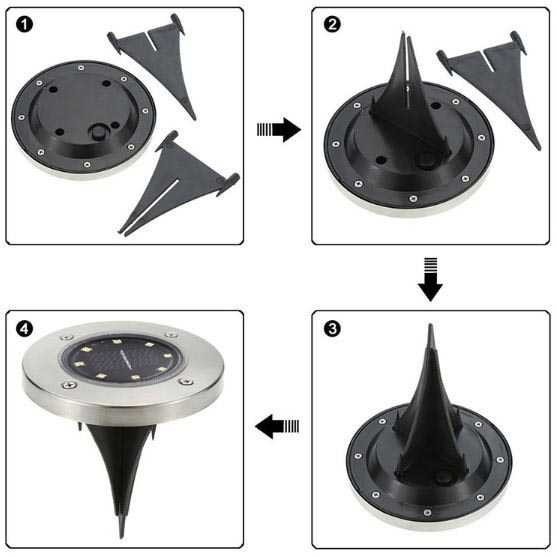 Lamp 8 Led Hico DS Ip 65 Waterproof / Lamp Led Hico DS Original