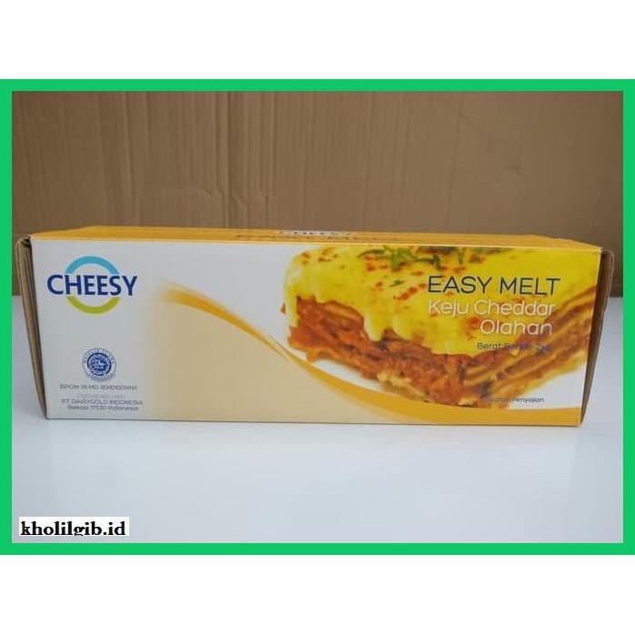 

Ujekujek- Keju Easy Melt / Cheese Quick Melt / Keju Cheddar Cepat Meleleh 2Kg -Original.