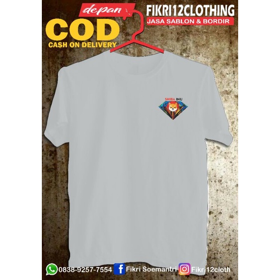 Kaos Crypo Shiba Inu/Kaos Coin Shiba Inu/Kaos Crypo Keren