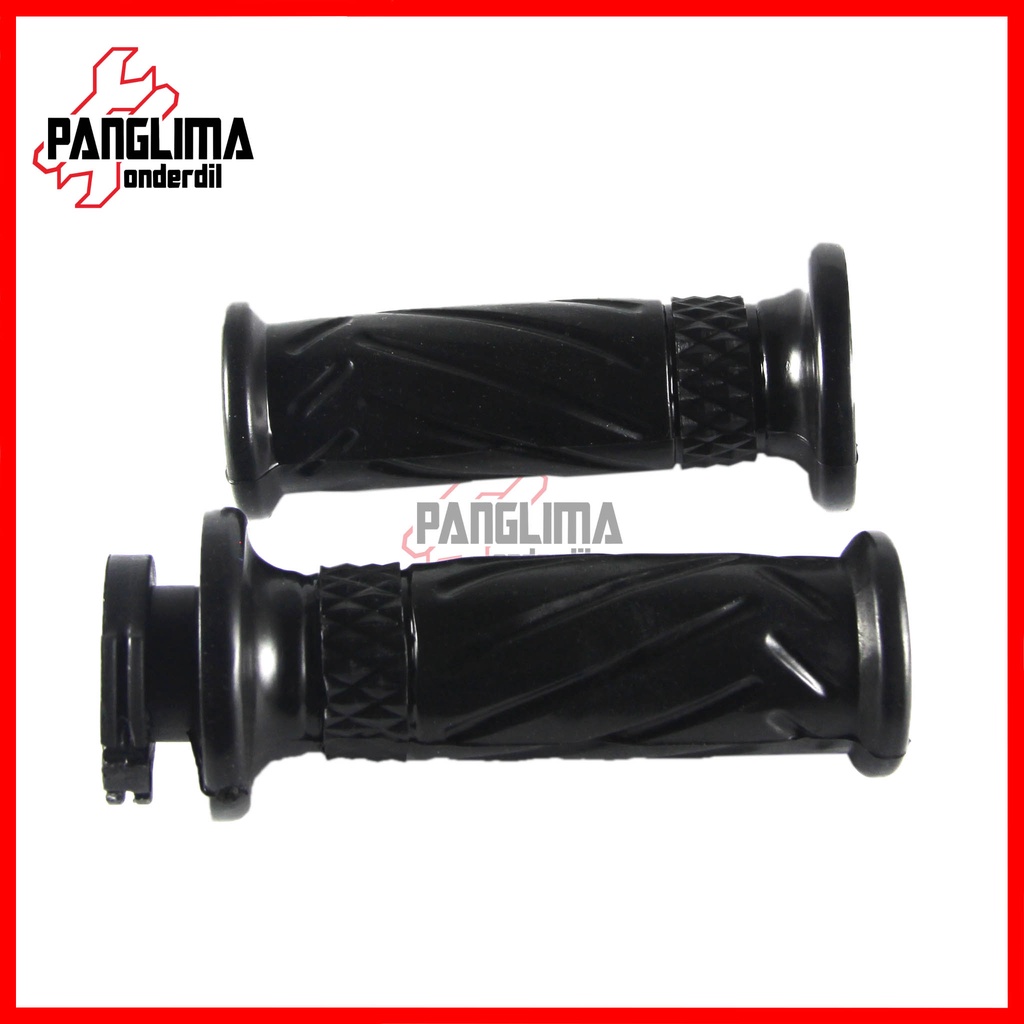 Handgrip Mio J-GT-M3 &amp; Xeon-RC &amp; Soul GT &amp; X-Ride Karet-Pipa-Slongsong Handle Hand grip-Fat-Vat-Pad-Handfat-Handvat-Handpad-Hanfat Assy-Set