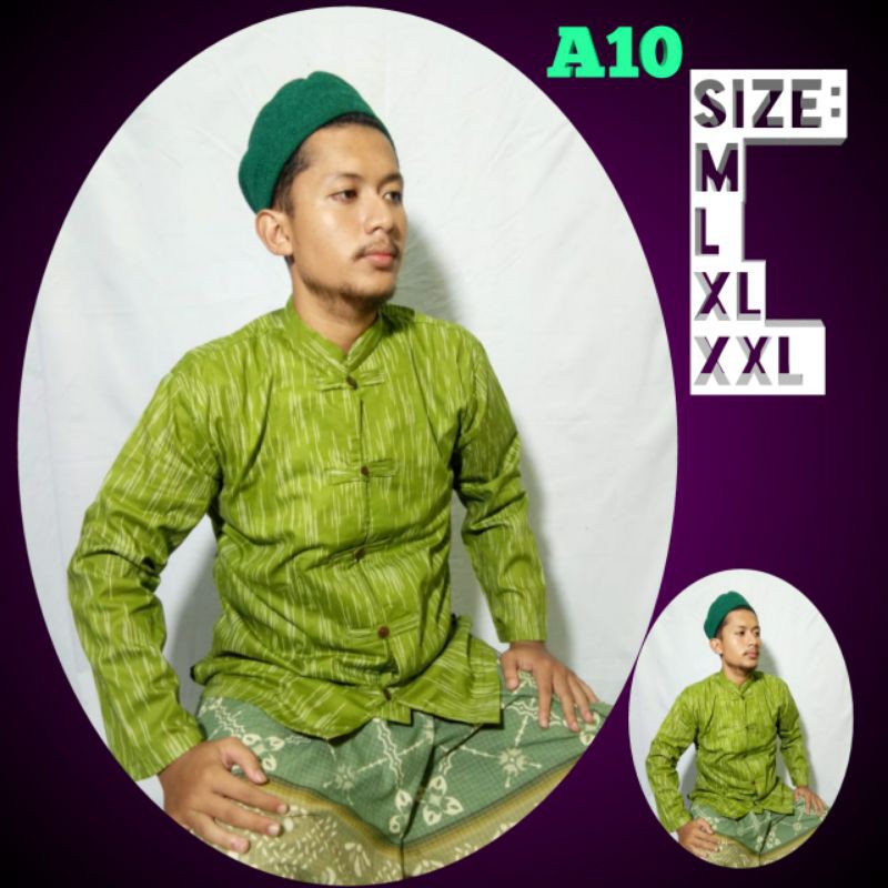 surjan  jawa baju jawa koko jawa koko sanghai