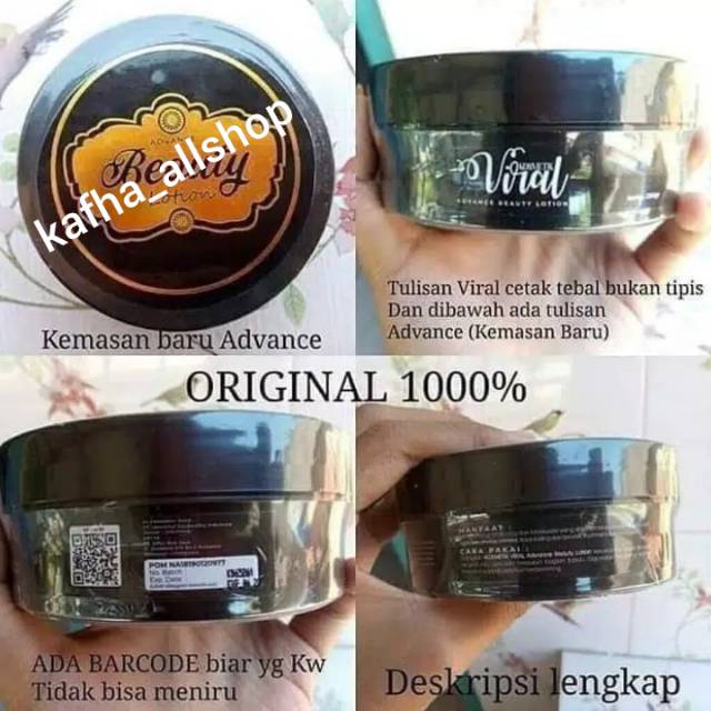 Original Beuty Lotion by DWI AFFOR / Beauty Lotion RK glow - Lotion viral