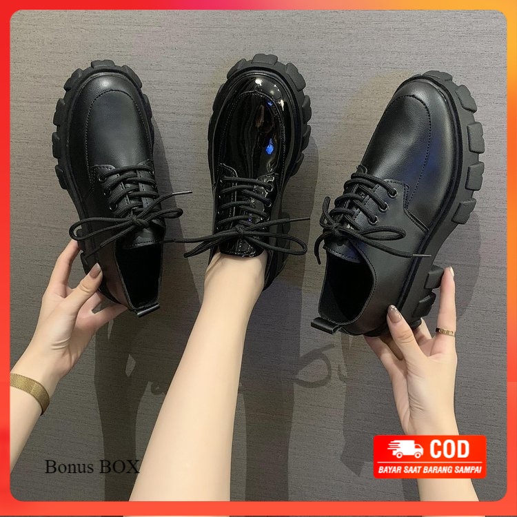 [ ORIGINAL IMPORT ] Sepatu Docmart Wanita Sepatu Oxford Wanita Import Premium Quality SI 136