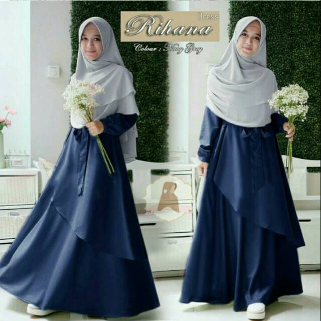 Gamis polos satin mayung, gamis satin, gamis pesta, gamis 2 layer,gamis , gamis casual, gamis