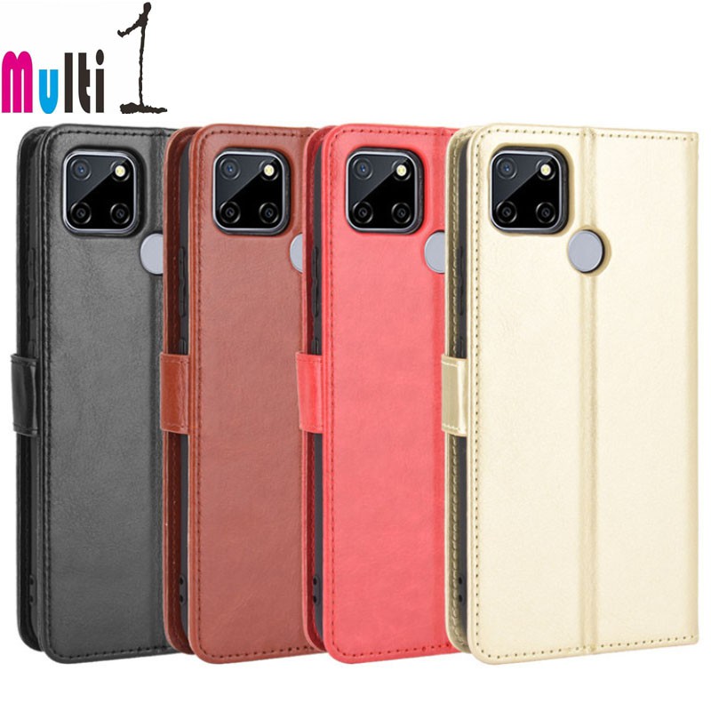 Leather Case Wallet Xiaomi Redmi 9C Redmi 9 C Flip Cover Case Dompet