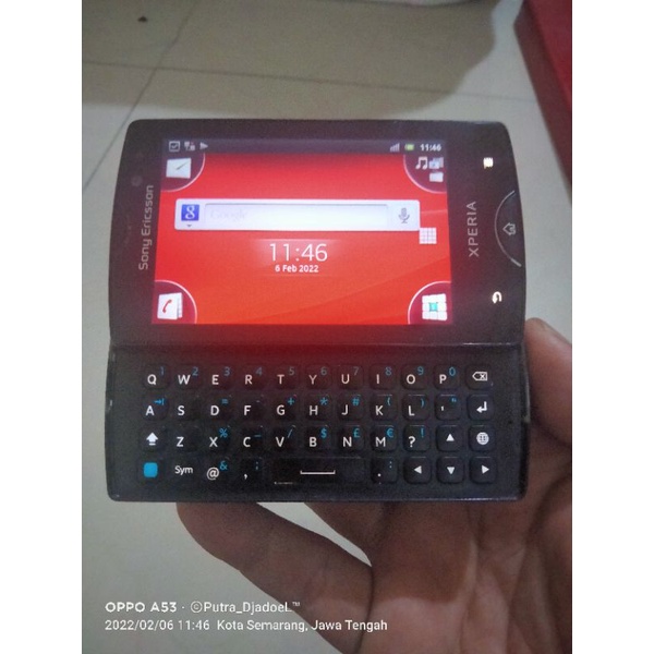 Sony Ericsson Xperia Mini Pro SK17 i Slide Original Mulus Jadul Langka Normal Speaker Bass Joss