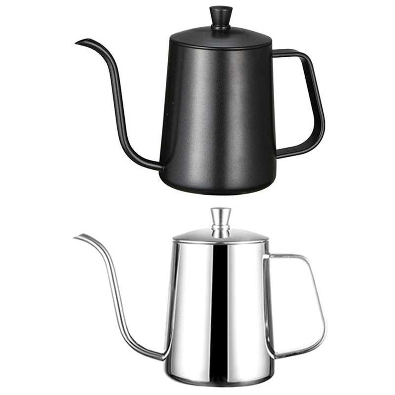 Bergaransi ! OneTwoCups Coffee Maker Pot Long Drip Teko Kopi Barista 600ml - 8404