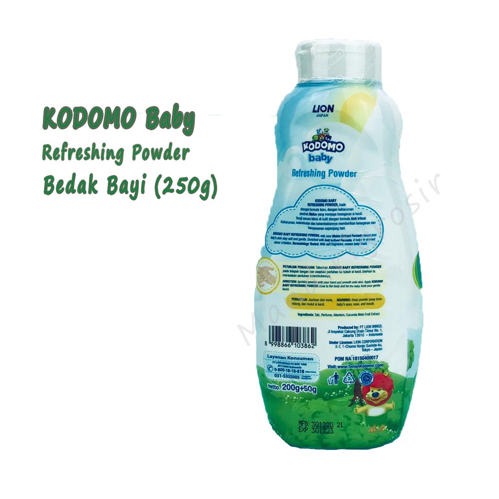 Bedak * Kodomo Baby * Refreshing Powder * 250g