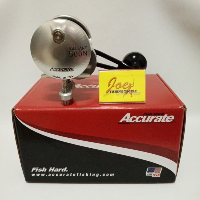 Accurate BV500XN Valiant Reel Overhead Jigging Alat Pancing OH - USA
