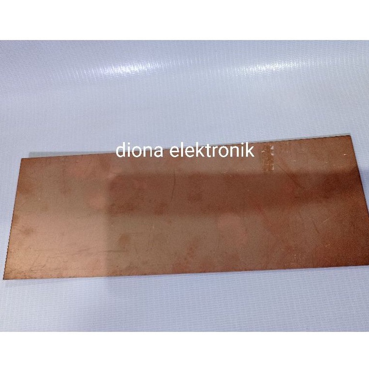 papan PCB POLOS fiber 20x10 cm