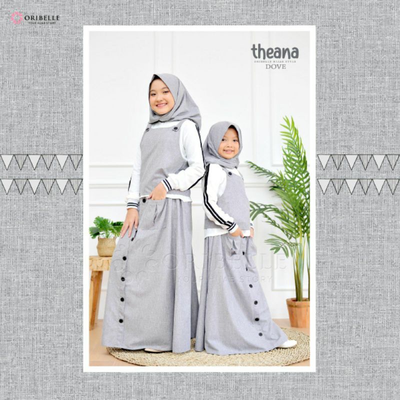 SETELAN ROK • THEANA ORIBELLE • SET HIJAB || Oribelle