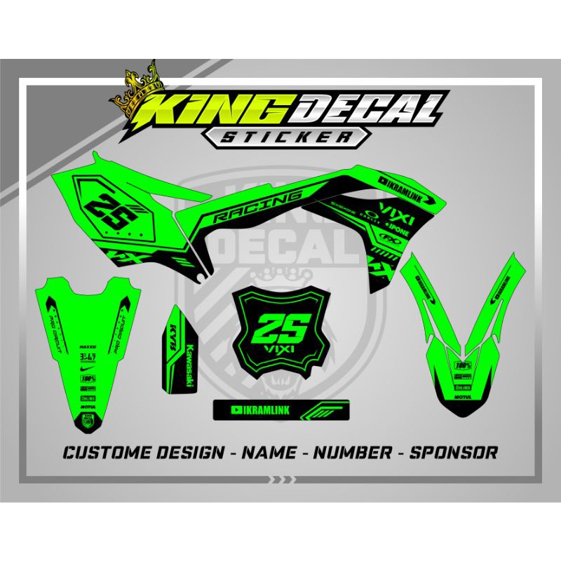 Decal kx 250 decal kx 450 full body