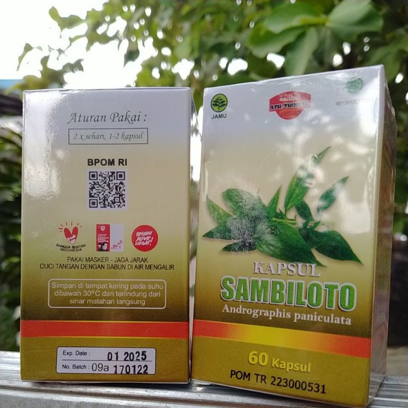 

KAPSUL SAMBILOTO ATH-THOIFAH 60Kapsul