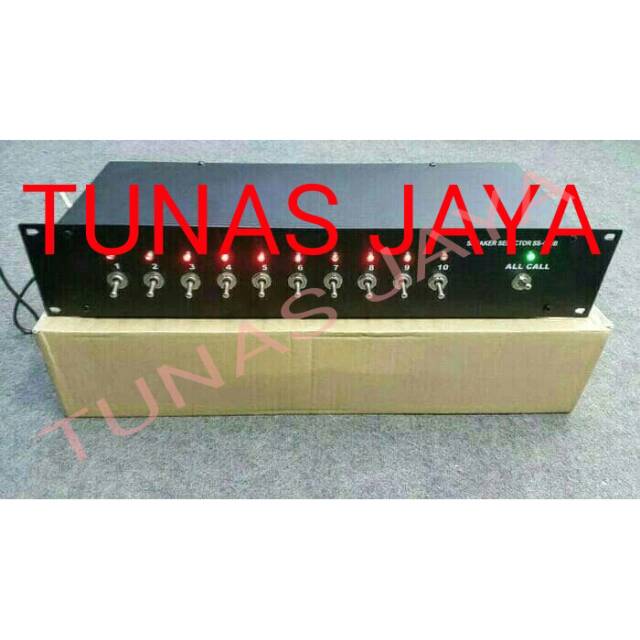 SELECTOR SPEAKER 10 CHANNEL