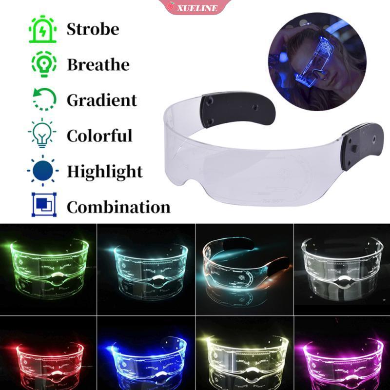 Kacamata Elektronik Dengan Lampu LED luminous Untuk Anak / Dewasa