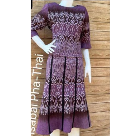 Setelan Tenun Romsabai Bangkok