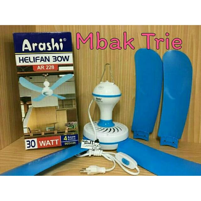Kipas angin gantung kipas 30 watt kipas gantung Arashi