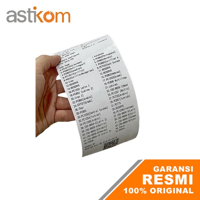 KERTAS THERMAL 58X40 MM INFORCE PAPER 1 ROLL STRUK NOTA TERMAL 58 40