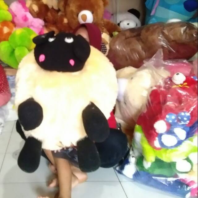 boneka kambing domba jumbo SHOPEE