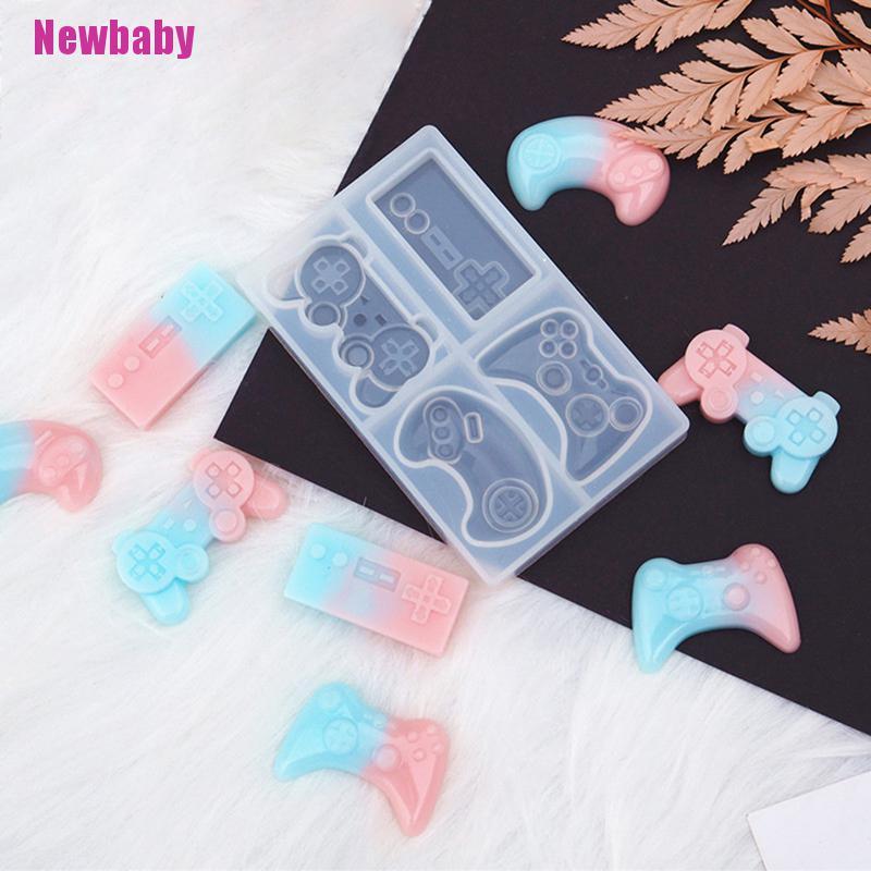 [Newbaby] DIY Game Console Handle Mold Silicone Crystal Epoxy Resin Mold Key Chain