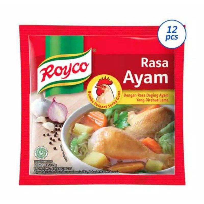 

Royco Rasa Ayam Isi 12pcs x 8gr